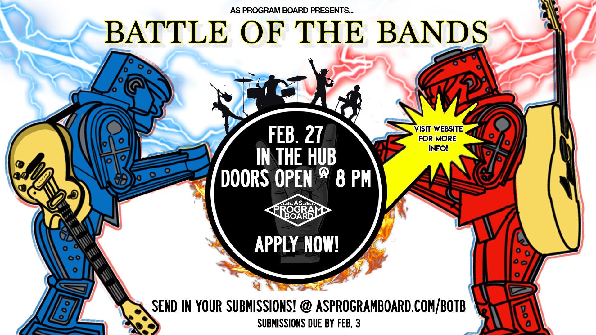 BATTLE OF THE BANDS 2020 AS PROGRAM BOARD